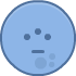 Alien Blue Round